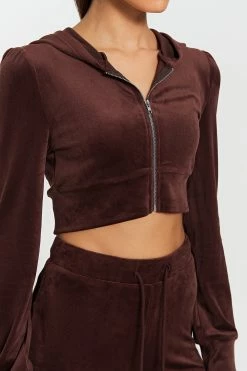 SOLADO Velvet Zipper Front Hooded Long Sleeve Cardigan 25 SOLADO Velvet Zipper Front Hooded Long Sleeve Cardigan -SOLADO shop 28551020221017112332634ccab47e821 1800x1800