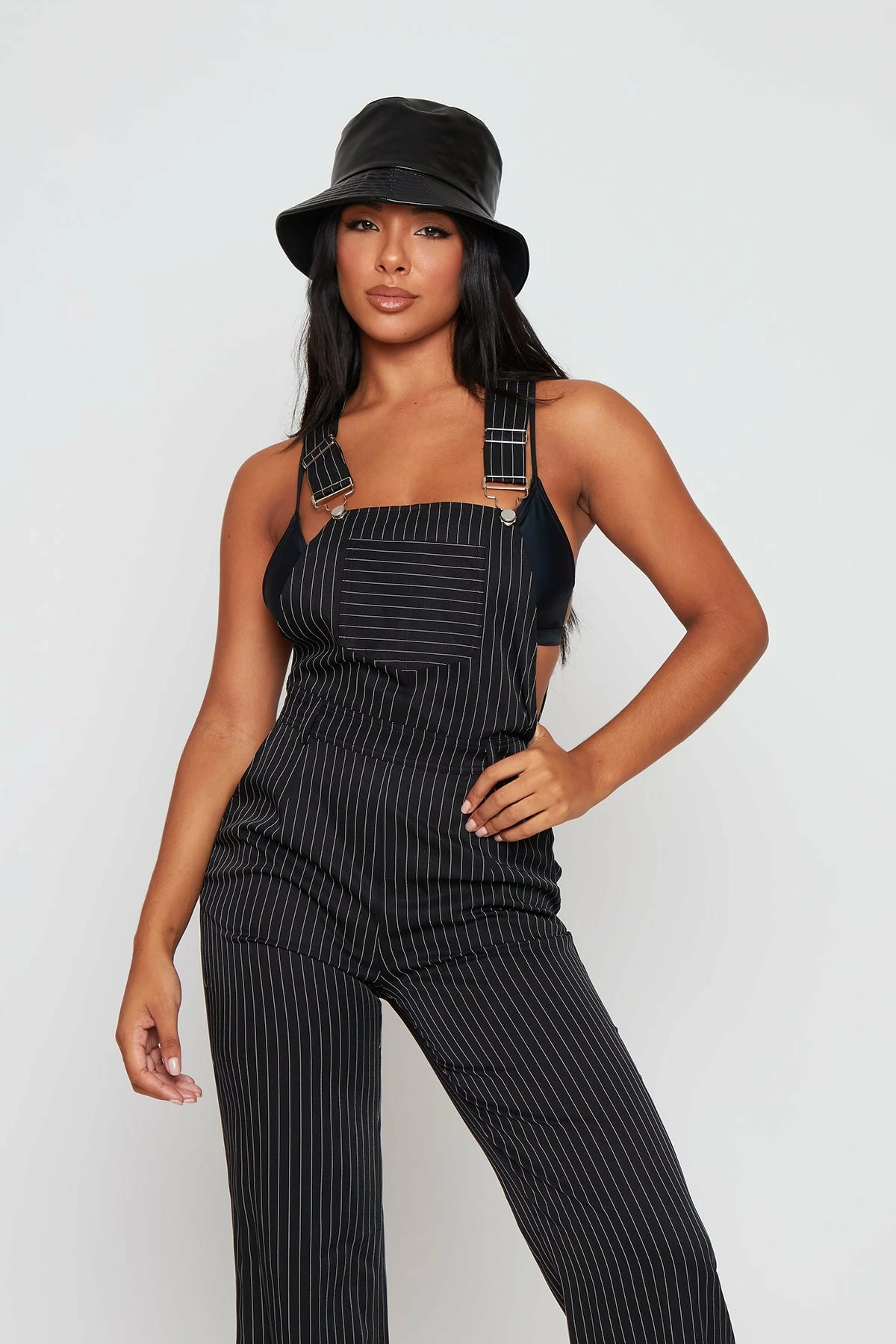 SOLADO Stripe Print Pocket Patched Buckled Jumpsuit 5 SOLADO Stripe Print Pocket Patched Buckled Jumpsuit - Image 5