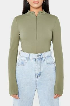 SOLADO Mock Neck Zipper Front Long Sleeve Bodysuit 12 SOLADO Mock Neck Zipper Front Long Sleeve Bodysuit -SOLADO shop 6 ec9c5ac0 cd3f 4368 bcb3 5bd26a3a7f4b 1800x1800