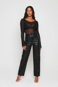 SOLADO Mesh Splicing Flared Sleeve Bodysuit 8 SOLADO Mesh Splicing Flared Sleeve Bodysuit -SOLADO shop c59d1e53e543430bf840022be3f9e37b 1800x1800