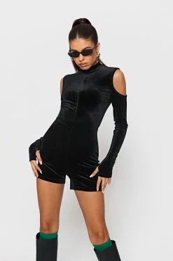 SOLADO Mock Neck Cold Shoulder Thumb Hole Romper Playsuit 9 SOLADO Mock Neck Cold Shoulder Thumb Hole Romper Playsuit -SOLADO shop jpeg 06e63689 ab90 411d a863 e51fe83ff77a 1800x1800