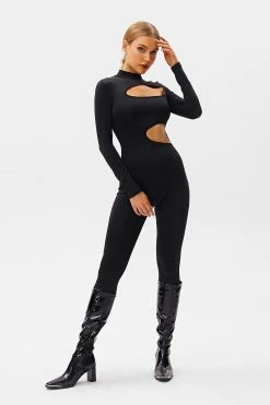 SOLADO Mock Neck Cut Out Long Sleeve Skinny Jumpsuit 10 SOLADO Mock Neck Cut Out Long Sleeve Skinny Jumpsuit -SOLADO shop jpeg 0774ed6b fa6b 446e 952c 6b3b80f1f356 1800x1800
