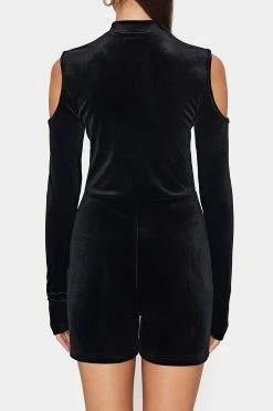 SOLADO Mock Neck Cold Shoulder Thumb Hole Romper Playsuit 13 SOLADO Mock Neck Cold Shoulder Thumb Hole Romper Playsuit -SOLADO shop jpeg 0c71ffe5 68bc 4c4b a841 8c015d758b11 1800x1800