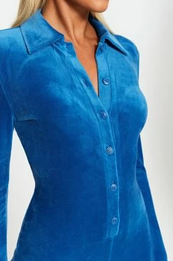 SOLADO Lapel Neck Button Front Velvet Romper Playsuit 11 SOLADO Lapel Neck Button Front Velvet Romper Playsuit -SOLADO shop jpeg 10c3430a d517 47c2 b0b8 38c1596cbd20 1800x1800