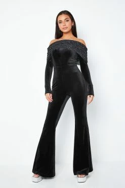 SOLADO Off Shoulder Rhinestone Decor Long Sleeve Jumpsuit 9 SOLADO Off Shoulder Rhinestone Decor Long Sleeve Jumpsuit -SOLADO shop jpeg 1b9314e6 1a66 471c 92a1 f24672a8858a 1800x1800