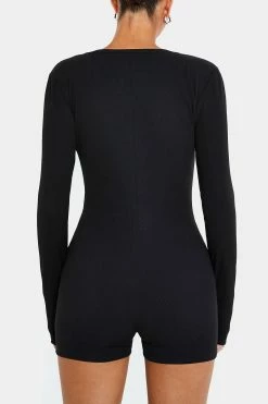 SOLADO Ribbed Button Front Long Sleeve Solid Romper Playsuit 13 SOLADO Ribbed Button Front Long Sleeve Solid Romper Playsuit -SOLADO shop jpeg 2486eea7 2266 4823 8514 b00a2cb8596b 1800x1800