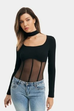 Solado U Neck Mesh Splicing Long Sleeve Bodysuit 9 Solado U Neck Mesh Splicing Long Sleeve Bodysuit -SOLADO shop jpeg 4d63667c e266 4176 81c9 183f4c10b6d3 1800x1800