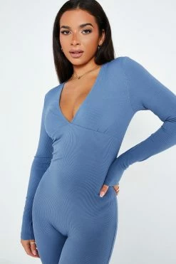 SOLADO Plunging Neck Solid Long Sleeve Ribbed Jumpsuit 11 SOLADO Plunging Neck Solid Long Sleeve Ribbed Jumpsuit -SOLADO shop jpeg 4f8e4b7a 24af 4f0b 8e75 0c76c4394108 1800x1800