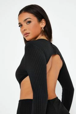 SOLADO Ribbed Open Back Long Sleeve Romper Playsuit -SOLADO shop jpeg 5a4daf35 b21c 416d b7fe 0abf1e3767da 1800x1800