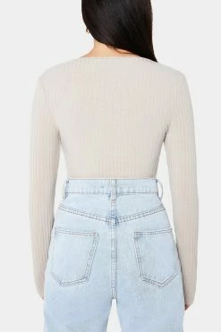 SOLADO Plunging Neck Stripe Knitted Long Sleeve Bodysuit 13 SOLADO Plunging Neck Stripe Knitted Long Sleeve Bodysuit -SOLADO shop jpeg 736108e8 f264 49f2 a626 283e283bb274 1800x1800