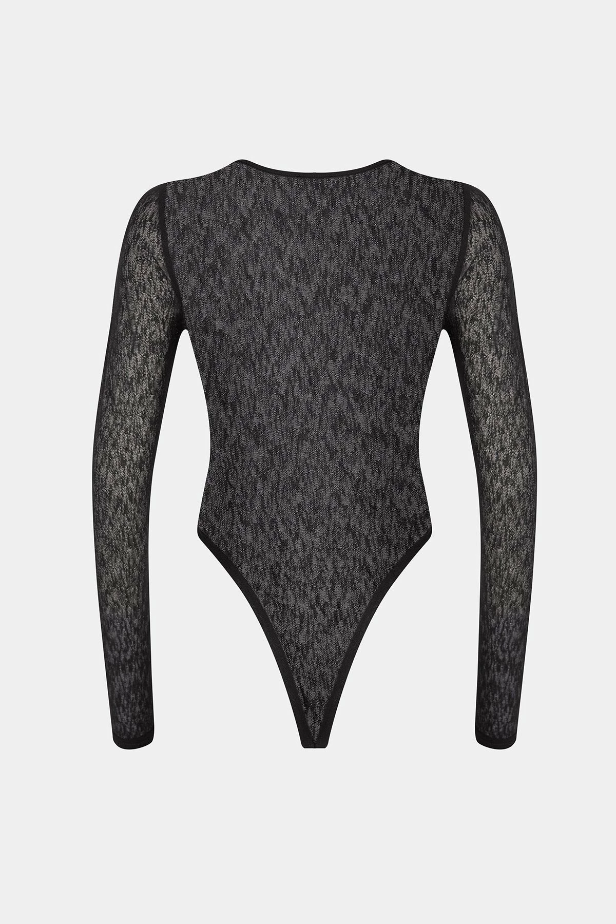 SOLADO Cut Out Cold Shoulder Long Sleeve Bodysuit 7 SOLADO Cut Out Cold Shoulder Long Sleeve Bodysuit - Image 7