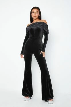 SOLADO Off Shoulder Rhinestone Decor Long Sleeve Jumpsuit 10 SOLADO Off Shoulder Rhinestone Decor Long Sleeve Jumpsuit -SOLADO shop jpeg 79c69c02 4769 4bcc 8b2f 3a6912285a90 1800x1800