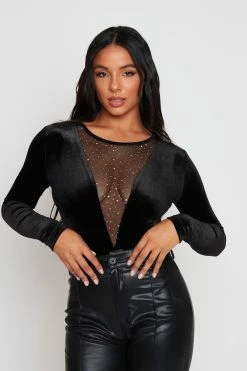 SOLADO Glitter Mesh Splicing Long Sleeve Velvet Bodysuit 12 SOLADO Glitter Mesh Splicing Long Sleeve Velvet Bodysuit -SOLADO shop jpeg 8a6ffff1 7347 4dff 819e 753ef3c771ff 1800x1800