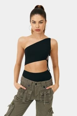 SOLADO Cut Out Lace Up Backless One Shoulder Bodysuit 10 SOLADO Cut Out Lace Up Backless One Shoulder Bodysuit -SOLADO shop jpeg c563c2c8 146a 4901 8c42 19fbb1c3e4de 1800x1800