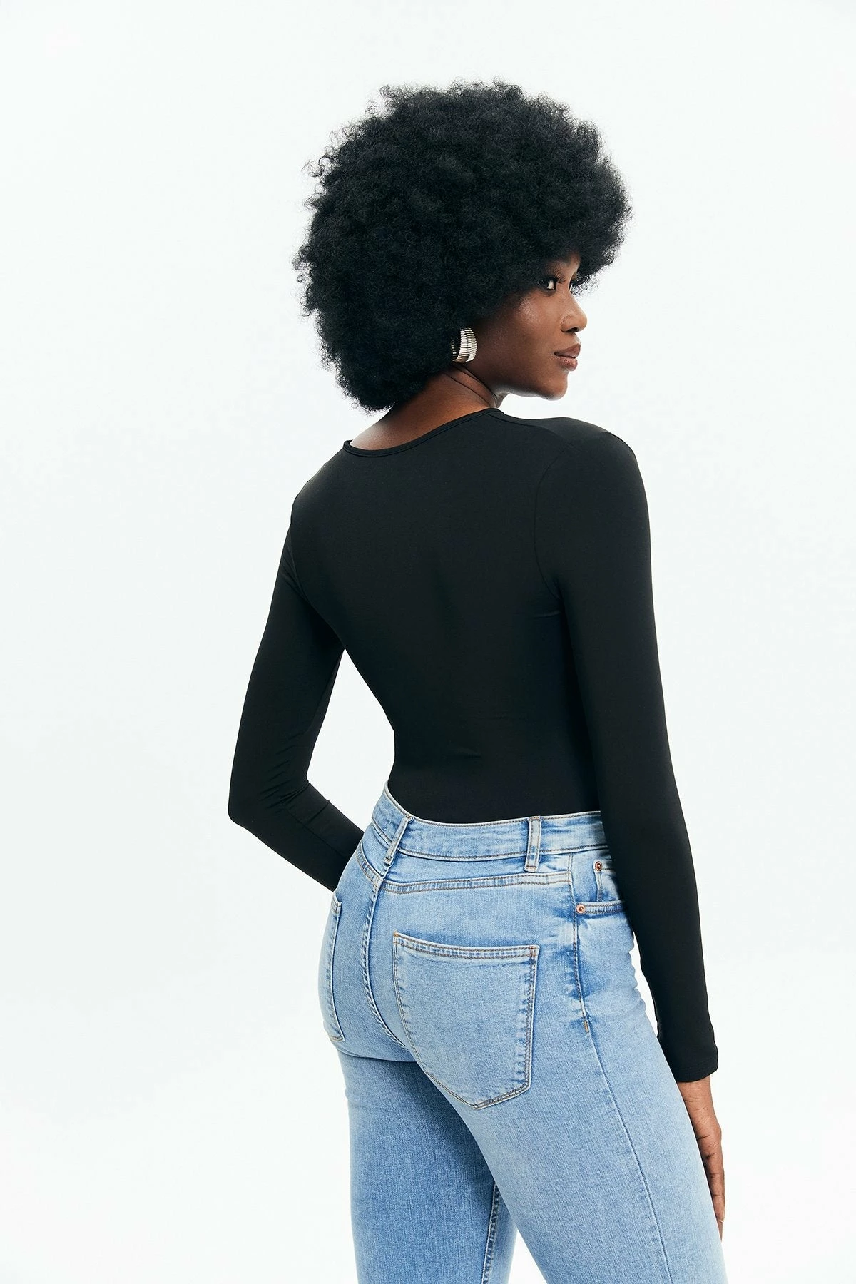 Solado Cross Wrap Cut Out Long Sleeve Bodysuit 2 Solado Cross Wrap Cut Out Long Sleeve Bodysuit - Image 2