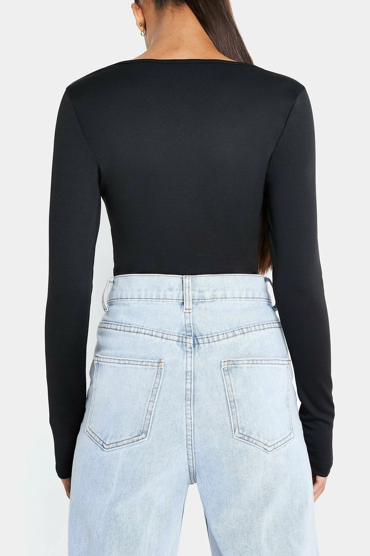 Solado Sweetheart Mesh Splicing Long Sleeve Bodysuit 7 Solado Sweetheart Mesh Splicing Long Sleeve Bodysuit - Image 7