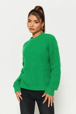 Solado Oversize Solid Long Sleeve Knitted Sweater