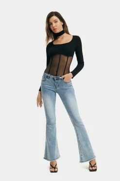 Solado U Neck Mesh Splicing Long Sleeve Bodysuit 10 Solado U Neck Mesh Splicing Long Sleeve Bodysuit -SOLADO shop jpeg ee169510 7f8d 4eb7 9608 af4bc1af5a49 1800x1800