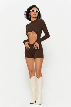 SOLADO Cut Out Solid Ribbed Long Sleeve Romper Playsuit 10 SOLADO Cut Out Solid Ribbed Long Sleeve Romper Playsuit -SOLADO shop jpeg f6736b03 8cb2 43a5 bf2d 05b7b80c8c48 1800x1800